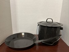 Sartén de camping y olla de frijoles senderismo camping mochilero campamento fuego segunda mano  Embacar hacia Mexico