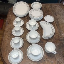 Wedgewood metalised dinner for sale  NORWICH