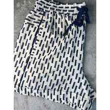 Shorts Anthropologie Panella texturizado azul e branco comprar usado  Enviando para Brazil