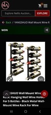 Wall mounted wine for sale  North Las Vegas