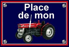 Plaque place tracteur d'occasion  Paris I