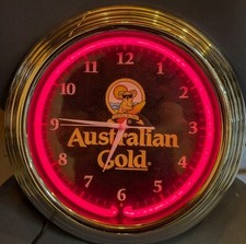 Neon clock australian for sale  Fruitport