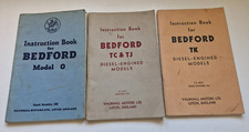 Bedford vintage instruction for sale  CAERNARFON