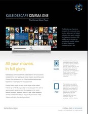 Kaleidescape cinema one for sale  LONDON
