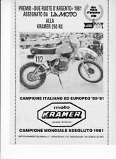 moto kramer usato  Venegono Superiore