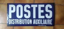 Poste. tôle émaillée d'occasion  Montpellier-