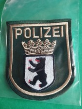 ärmelabzeichen polizei berlin gebraucht kaufen  Bruchköbel
