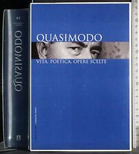 Grandi poeti. quasimodo. usato  Ariccia