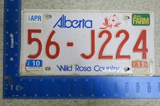 Alberta license plate for sale  Castleton