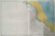 Mapa marítimo náutico Admiralty 1028 CABO FALSO TO PUNTA ABREOJOS Genius comprar usado  Enviando para Brazil