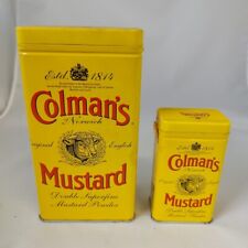 Two colman mustard for sale  WOODBRIDGE