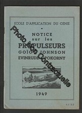 Propulseurs goïot johnson d'occasion  Joinville