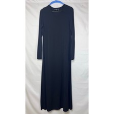 Usado, Vestido maxi Andrea Jovine feminino tamanho médio preto manga longa gola V malha comprar usado  Enviando para Brazil