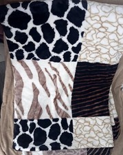 Animal print patchwork for sale  THETFORD
