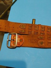 CINTO DE MUNIÇÃO VINTAGE BOYT RIFLE 30-06 Marrom EUA! 32 38 40" 20 ROUND comprar usado  Enviando para Brazil
