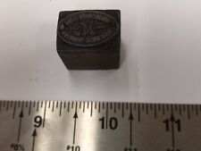 Vintage letterpress block for sale  Pittsburgh