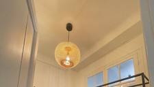 Luminaire suspension beige d'occasion  Nice-