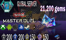 Master duel yugioh 21K+ klejnoty - GLOBAL na sprzedaż  Wysyłka do Poland