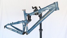 Quadro de mountain bike Intense 6.6 suspensão total pequeno 16 polegadas 16" 26" disco azul comprar usado  Enviando para Brazil