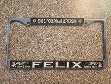 Felix chevrolet license for sale  Ontario