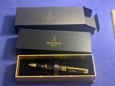 Roller Pen schwarz gold   Ming Drache Porzellanmanufaktur Meissen im Etui, usado comprar usado  Enviando para Brazil
