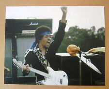  Foto colorida Rock & Roll Jimi Hendrix 11x14 com amplificador Marshall, usado comprar usado  Enviando para Brazil