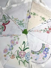 Vintage bunting handmade for sale  ORMSKIRK