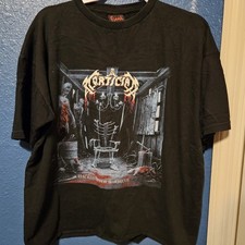Vintage Mortician Hacked Up Para Churrasco Tamanho XL Diabo Tag Parte Inferior Picada  comprar usado  Enviando para Brazil