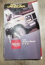 1992 gmc rally for sale  Racine