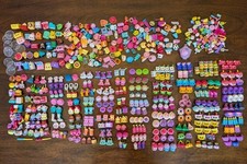 Lote Shopkins 500 peças vestidos frutas vegetais cupcake café chá plantas domésticas comprar usado  Enviando para Brazil
