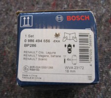 Bosch 0986494656 plaquettes d'occasion  Marcoussis