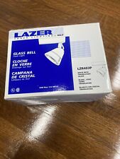 Sino de vidro Lazer - Tracklight branco (LZR403P), usado comprar usado  Enviando para Brazil