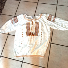 Weisse trachtenbluse tabak gebraucht kaufen  Hagen