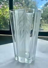 Elégant vase cristal d'occasion  Valdampierre