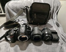 Usado, Câmera Digital SLR Nikon D3200 24.2MP com 2 Lentes: AF-S VR 18-55mm, AF Nikkor 35-80mm comprar usado Usado, Câmera Digital SLR Nikon D3200 24.2MP com 2 Lentes: AF-S VR 18-55mm, AF Nikkor 35-80mm comprar usado  Enviando para Brazil