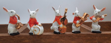 Usado, Mini pulseira de coelho vintage miniatura de 5 peças. Casacos laranja vestidos da Alemanha comprar usado  Enviando para Brazil