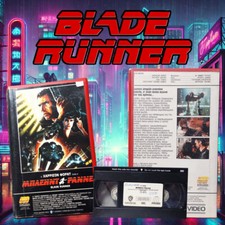 VERY RARE SYFY MOVIE BLADE RUNNER 1982 FIRST GREEK VHS EDITION comprar usado  Enviando para Brazil