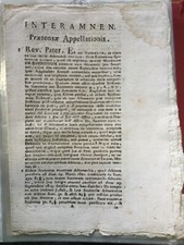 Spoleto documento storico usato  Tavigliano