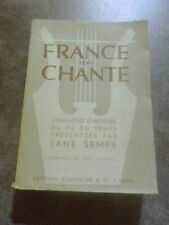 Chante jane sempé d'occasion  Limoges-