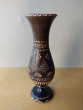 Vaso legno cesellato usato  Palermo