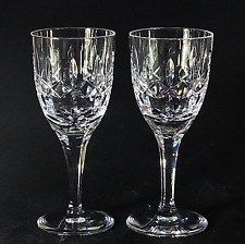 TAÇAS DE VINHO ATLANTIS FERNANDO, Cristal de Chumbo Cortado, 6", 6 Oz, Portugal, CONJUNTO DE 2 PEÇAS comprar usado  Enviando para Brazil