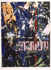 Mimmo rotella marilyn usato  Riccione
