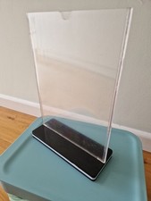 Vertical acrylic menu for sale  DORCHESTER