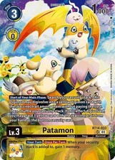 Digimon patamon bt14 for sale  SHEFFIELD