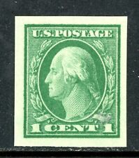 Usado, EUA 1916 Washington 1¢ Verde Tipo 1 Sc #481 Imperf Unwmk Flat Press MNH J354 comprar usado  Enviando para Brazil