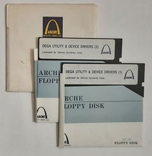 Genoa / Arche DEGA Utility & Device Drivers Floppy Disks (EGA, 8-bit ISA, re comprar usado  Enviando para Brazil