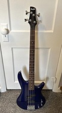 Guitarra elétrica Ibanez Gio Soundgear GSR200 azul elétrica 4 cordas destro comprar usado  Enviando para Brazil