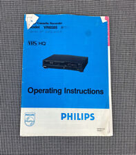 Usado, PHILIPS VIDEO CASSETTE RECORDER MODEL VR6585 OPERATING INSTRUCTIONS J0313 comprar usado Usado, PHILIPS VIDEO CASSETTE RECORDER MODEL VR6585 OPERATING INSTRUCTIONS J0313 comprar usado  Enviando para Brazil