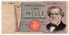 1000 lire mille usato  Trieste