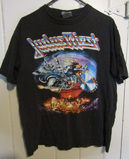 Camiseta Brockum L 1991 Vintage Judas Priest Painkiller US Summer Tour comprar usado  Enviando para Brazil